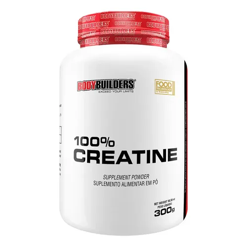 100% Creatina 300g Bodybuilders sem sabor